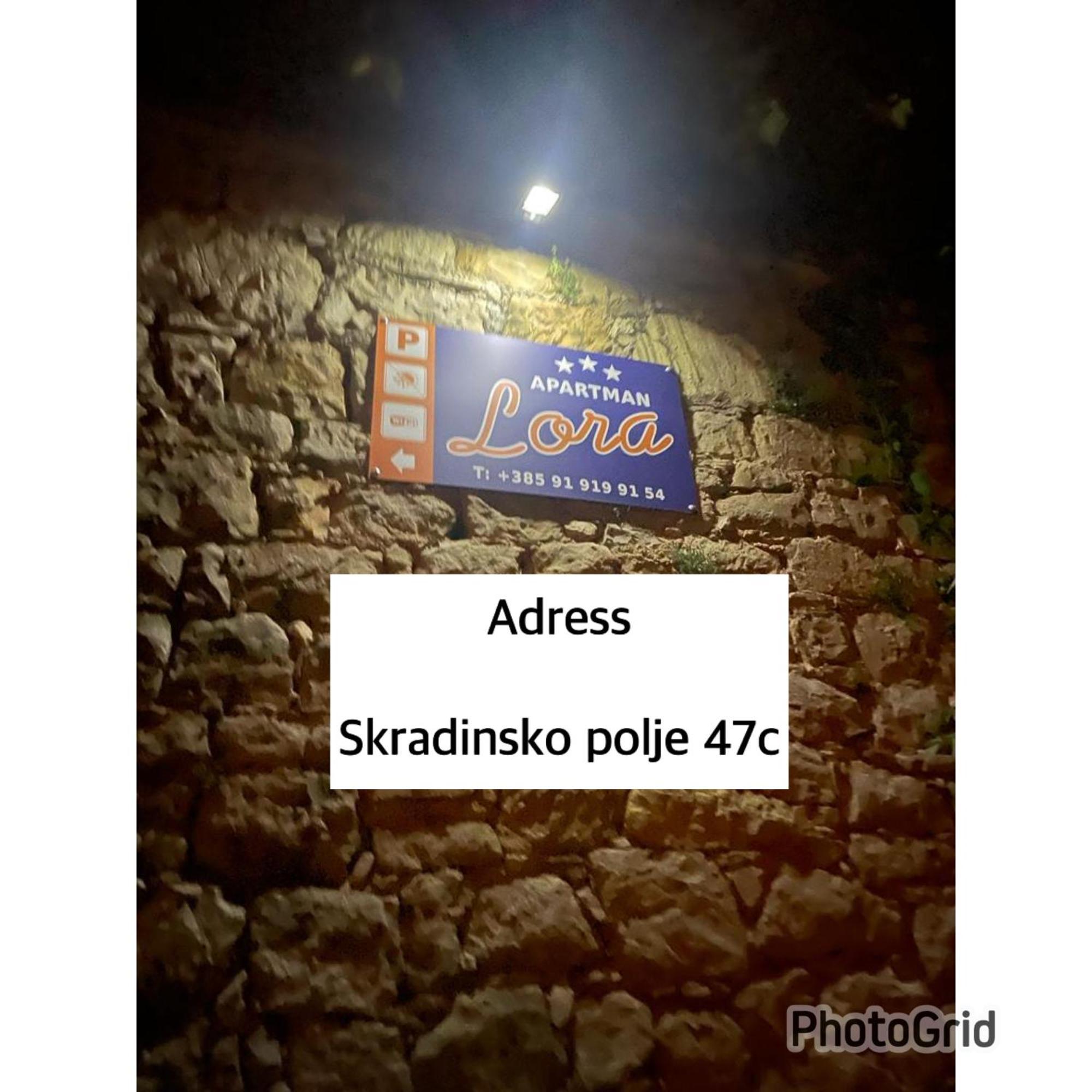 Appartamento Lora Skradin Esterno foto